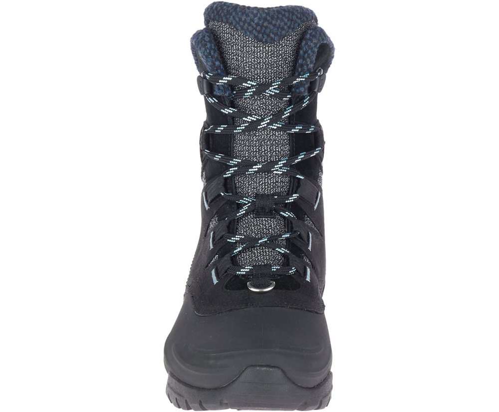 Merrell Boots Black - Thermo Aurora 2 Mid Shell Waterproof - Womens 68JCQOKAE